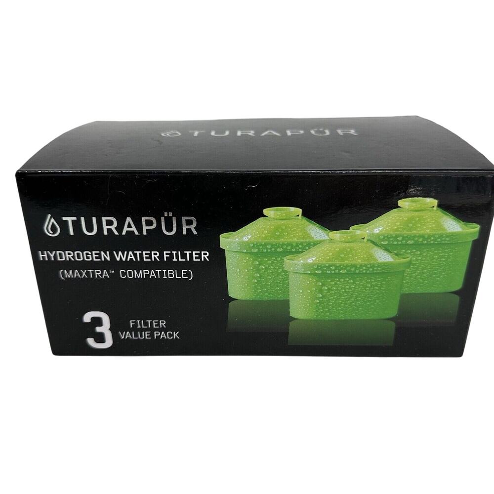Turapur Hydrogen Water Filters Maxtra Compatible 3 Filter Value Pack